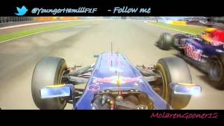 F1 2011 Red Bulls team order to Webber Maintain the Gap  Silverstone 2011mp4 [upl. by Ydnic509]