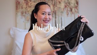 Stella McCartney Falabella Bag Review  Luxury Vegan Purse [upl. by Anaitat]