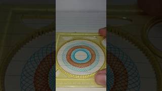 Satisfying Spirograph Designsshorts art ytshorts viral youtubeshorts trending drawing [upl. by Eelrac998]