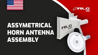 Assymetrical Horn Antenna Assembly [upl. by Naej]