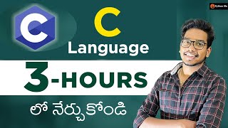 C Language Course in 3Hours in Telugu [upl. by Wyatt647]