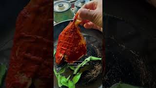 Pomfret Fry food fish mangalore southindianfood tasty yummy [upl. by Lupiv944]