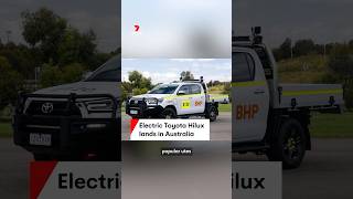 Electric Toyota Hilux lands in Australia [upl. by Baron]