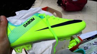 Unboxing Nike Mercurial Vapor VII7 VoltPurpleRetro HD [upl. by Nnaarat]