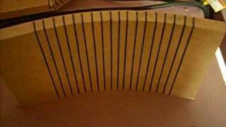 how to kerf Kerfing MDF Bending Wood [upl. by Tomkin910]