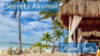 Secrets Akumal Resort  Virtual Tour [upl. by Aixela]