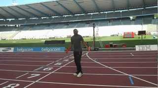 Yohan Blake amp Kevin et Jonathan Borlée  Training Session [upl. by Nivlen]