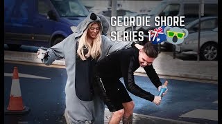 Chloe Ferry and Sam Gowland arrive to film Geordie Shore series 17 at Airport [upl. by Flint]