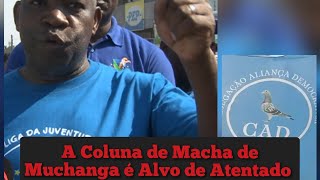 A Coluna de Marcha de António Muchanga é Alvo de Atentado no Distrito de Marracuene [upl. by Engedi261]