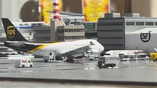 Model Airport 1400 in Action Series  Cargo Shipment Area [upl. by Eltsirk932]