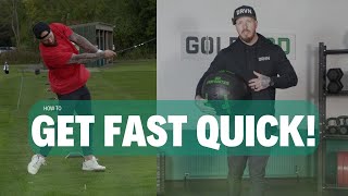 2 Med Ball Exercises to increase Golf Swing Speed [upl. by Eiramyma]