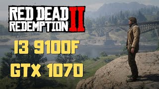 I3 9100f GTX 1070 Red Dead Redemption 2 All Settings [upl. by Niliac]