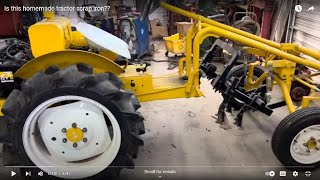 Is this homemade tractor scrap iron [upl. by Juliana]