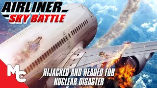 Airliner Sky Battle  Full Movie  Action Adventure Disaster  EXCLUSIVE [upl. by Ahsienad]