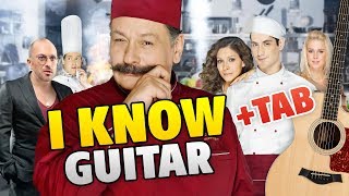 OST Kuhnya Irma – I Know fingerstyle guitar cover tabs lyrics [upl. by Anelegna]