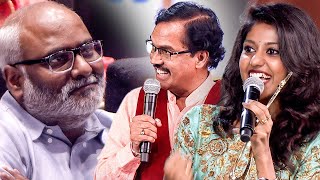 Lyricist Suddala Ashok Teja and Singer Madhu Priya expressed their devotion to Composer MM Keeravani [upl. by Dopp]