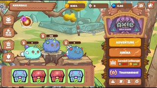 SPIKY WING DISABLESAUR  LUNGE FEAR  UNIQUE AXIE TEAM AXIE INFINITY CLASSIC GAMEPLAY 2024 [upl. by Rehtse]