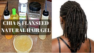 DIY Chia and Flaxseed Hair Gel for Natural Hair [upl. by Georas]