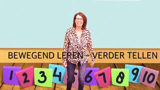 Bewegend leren  verder tellen tot 10 [upl. by Sekyere]