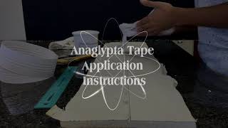 Pudlo Anaglypta Tape Application Instructions [upl. by Rooker]