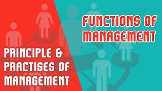 Functions of Management and the Roles of Managers  PPM  MOD1 Part2 [upl. by Siuqcram144]