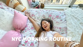 NYC morning routine 250k giveaway [upl. by Olag]