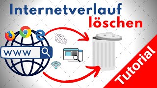 Internetverlauf löschen  Browserverlauf löschen  Tutorial 2021 [upl. by Aiepoissac]