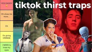 ranking tiktok thirst traps cause i got no man [upl. by Meyeroff]