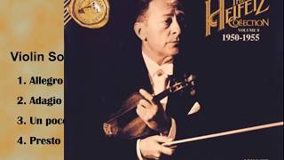 Brahms Violin Sonata No3Jascha Heifetz 1950 [upl. by Ccasi]