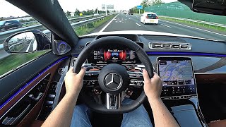 The New Mercedes S Class S63 AMG 2025 Test Drive [upl. by Collier]