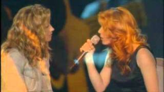 Lara Fabian et Isabelle Boulay  Il y a Il Etait Une Voix 061001 HQ [upl. by Jaddan]