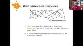 Geodynamics  Lecture 45 Historical strain measurements [upl. by Aremus939]