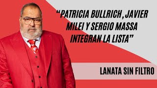 Jorge Lanata sobre el espionaje K a jueces y políticos “Bullrich Milei y Massa integran la lista” [upl. by Lourie]