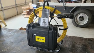 Vevor Pipe Inspection Camera Review Used for Water Well BoreHole Inspection [upl. by Anaet159]