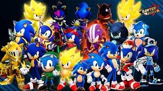 Sonic Forces Speed Battle ALL SONICS CHARACTERS Gameplay [upl. by Nonnaihr]