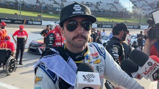 Chase Elliott Gives Injury Update After Martinsville Race Happy With Top10 After Tough Day [upl. by Mil]