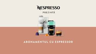 Nespresso  Beneficiile unui Abonament cu Espressor Nespresso  RO [upl. by Nnylyma]