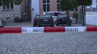 Syrian migrant killed by own bomb near German music festival [upl. by Flin]