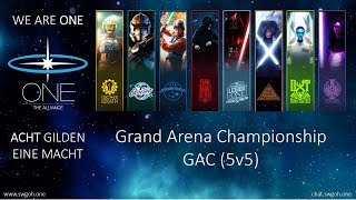 SWGOH  GAC 5v5 BH Team vs QA Team Cleanup Barriss Offee DC9 Only [upl. by Ditter339]