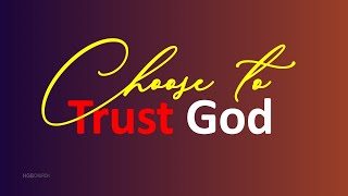 Choose to Trust God  Live Sunday Celebration Service  14 July 2024 [upl. by Hanimay]