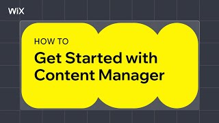 How to Start Managing Your Content with Wix  CMS previously Content Manager by Wix Data [upl. by Pohsib]