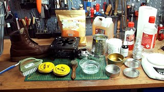 How to make Leather Balm [upl. by Ynattir]