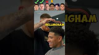 Guler VS Haaland VS Nunez VS Bellingham VS Ronaldo JR VS Ronaldo Haircut Challenge😎 [upl. by Pitts806]