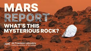 Perseverance Rover Spots an Unusual Rock in Ancient River Channel Mars Report [upl. by Nnyla]