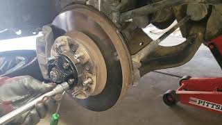 Nissan R50 Pathfinder QX4 how to install cheap ebay manual locking hub [upl. by Epstein403]