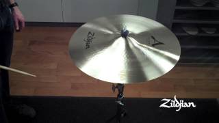 Zildjian New A Zildjian Preview  20quot A Zildjian Thin Crash [upl. by Sucramal973]