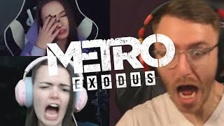 Metro Exodus  Jumpscares ☢✋🏼✋🏼 [upl. by Anirb278]