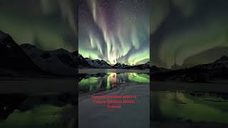 Auroras boreales sobre el Parque Nacional Abisko Suecia music techno edm boreal cinematic [upl. by Lorrie]