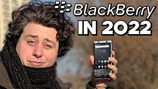 Why I Still Use a BlackBerry in 2022 [upl. by Ayoj]