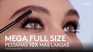 Pestañas con un largo insuperable con Mega Full Size [upl. by Anidualc437]